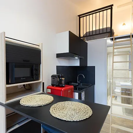 Apartment T1 Mezzanine Neuf Clim 06 - Centre Montpellier